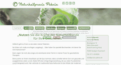 Desktop Screenshot of praxis-paknia.de