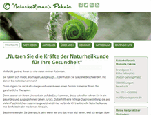 Tablet Screenshot of praxis-paknia.de
